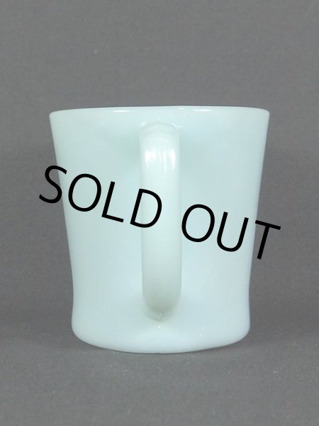 画像2: 1950s【FireKing】Dハンドルマグ・ターコイズブルー (2)