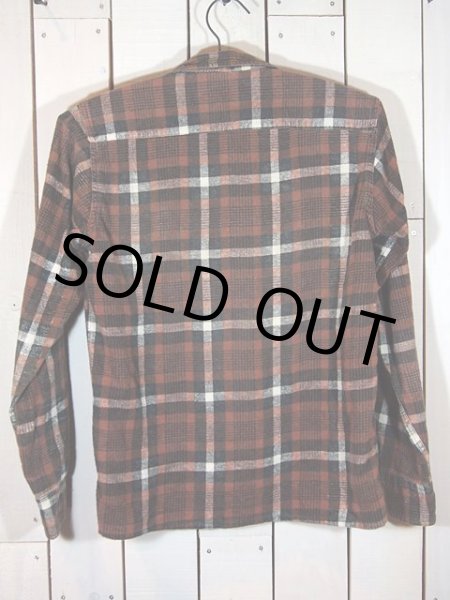 画像2: 1960s【PENNEY'S】プリントネルシャツ (2)