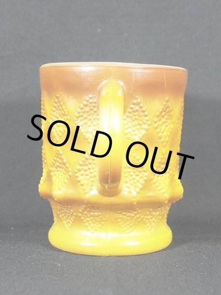 画像2: 1960s-70s【FireKing】キンバリーマグ・黄 (2)