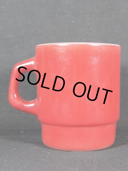 画像3: 1970s-80s【FireKing】スタッキングマグ・ブラウン (3)