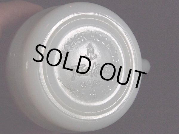 画像5: 1960s【FireKing】スタッキングマグ・ギンガムチェック(レッド) (5)