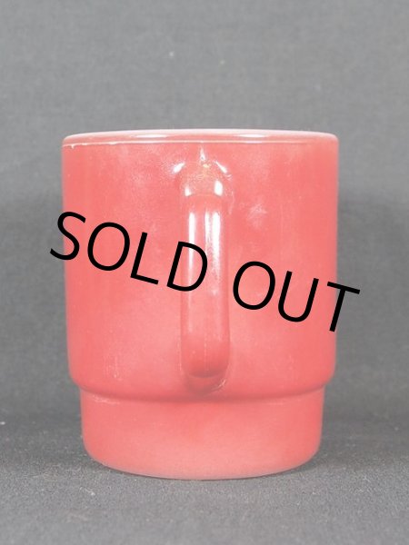 画像2: 1970s-80s【FireKing】スタッキングマグ・ブラウン (2)