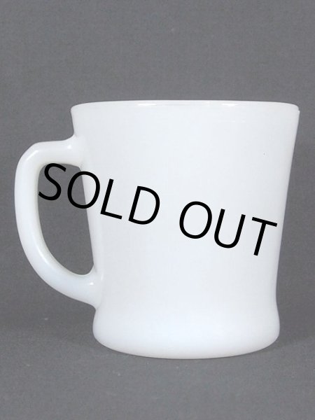 画像3: 1960s【FireKing】Dハンドルマグ・ホワイト (3)