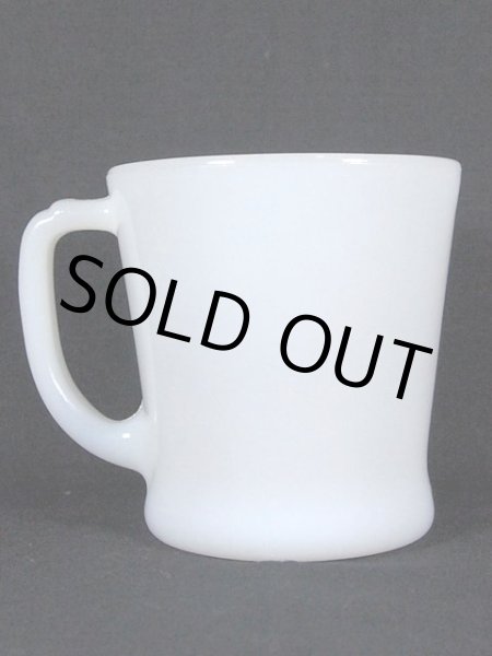 画像3: 1960s【FireKing】Dハンドルマグ・ホワイト (3)