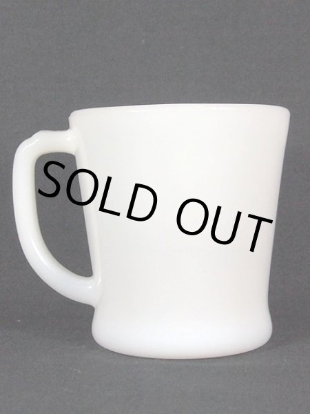 画像3: 1950s【FireKing】Dハンドルマグ・ホワイト (3)