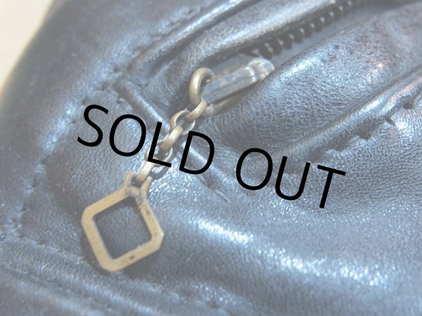 画像4: 1950sライダースジャケット　スプリングCROWN ZIP (4)