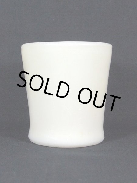 画像4: 1940s-50s【FireKing】Dハンドルマグ・アイボリー?フラットボトム? (4)