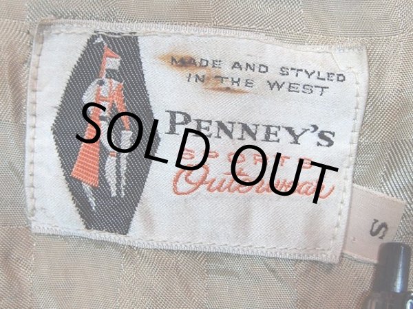 画像3: SALE!! 1960s【PENNEY'S】ダイヤ柄ニットカーディガン (3)