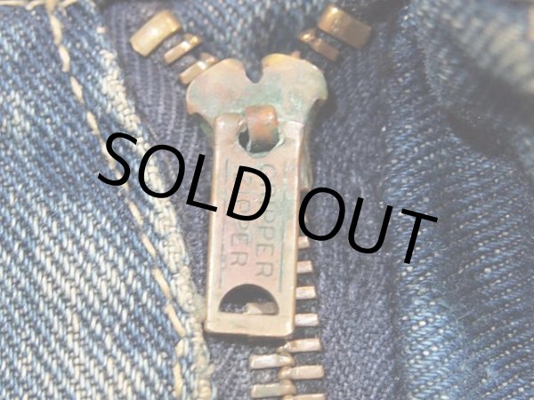 画像5: 1940s【LEE】101Z RIDERS センター赤 (5)