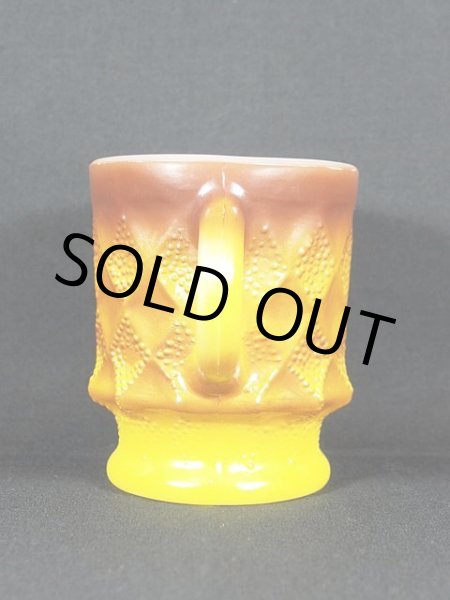 画像2: 1970s-80s【FireKing】キンバリーマグ・イエロー (2)