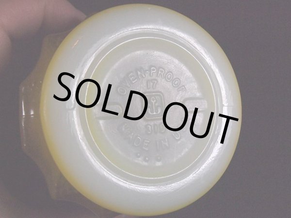 画像5: 1970s-80s【FireKing】キンバリーマグ・イエロー (5)