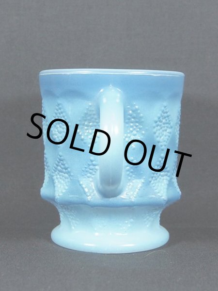 画像2: 1960s-70s【FireKing】キンバリーマグ・ブルー (2)