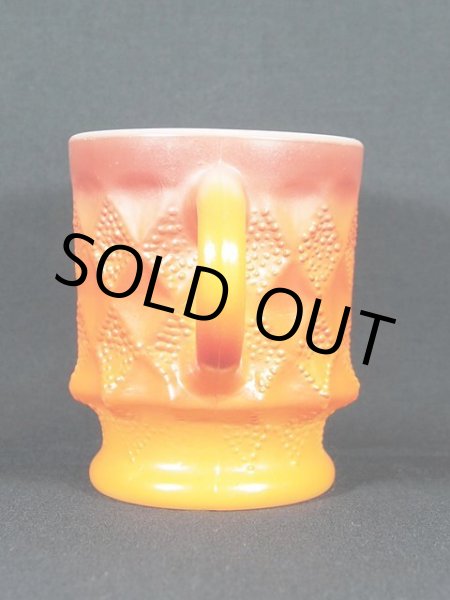 画像2: 1970s-80s【FireKing】キンバリーマグ・オレンジ (2)