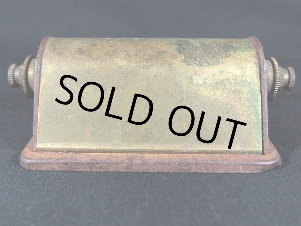 画像4: ビンテージ真鍮製デスクカレンダー (4)