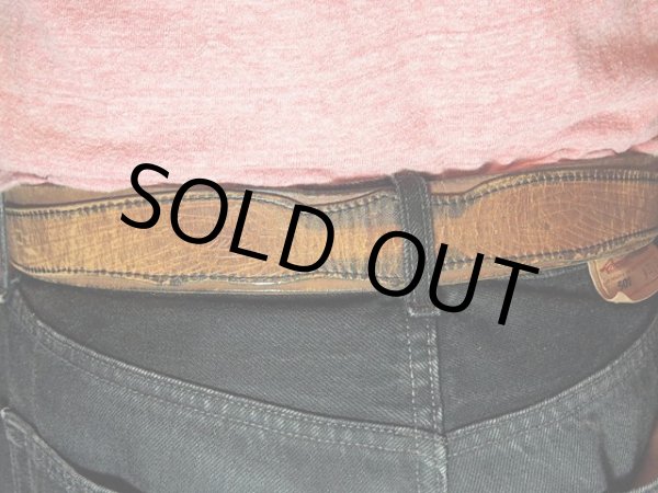 画像5: 1970s【HAREY-DAVIDSON】レザーベルト (5)