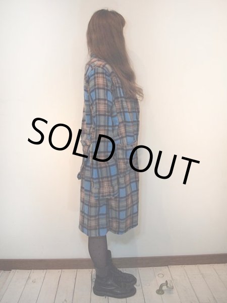 画像2: 1970s【GOLD LABEL】ネルガウン (2)