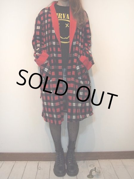 画像2: 1960s【MONTCLARE】ネルガウン (2)