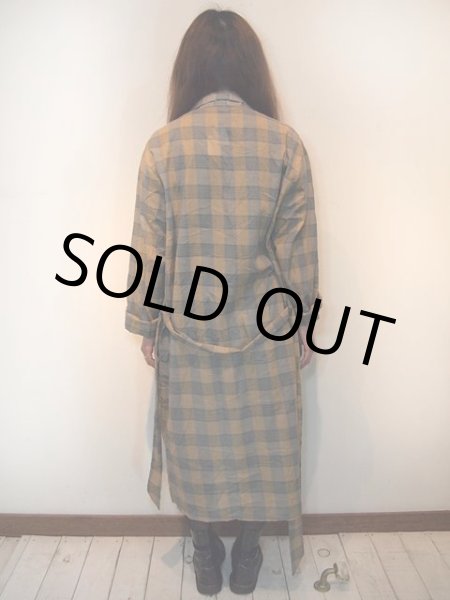 画像4: 1960s【TOWNCRAFT】チェックガウン (4)