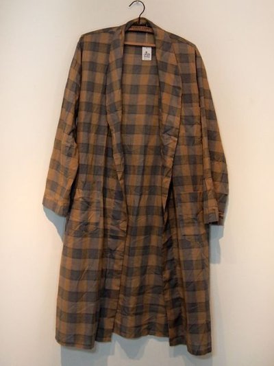 画像1: 1960s【TOWNCRAFT】チェックガウン