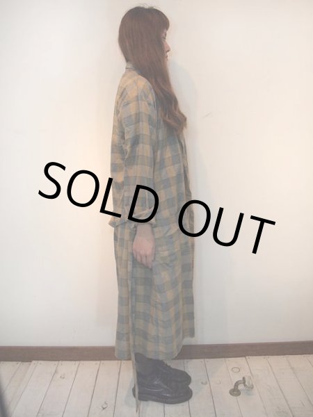 画像3: 1960s【TOWNCRAFT】チェックガウン (3)