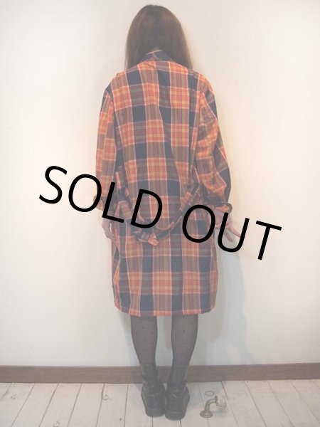 画像4: 1970s【Sears】チェックガウン (4)
