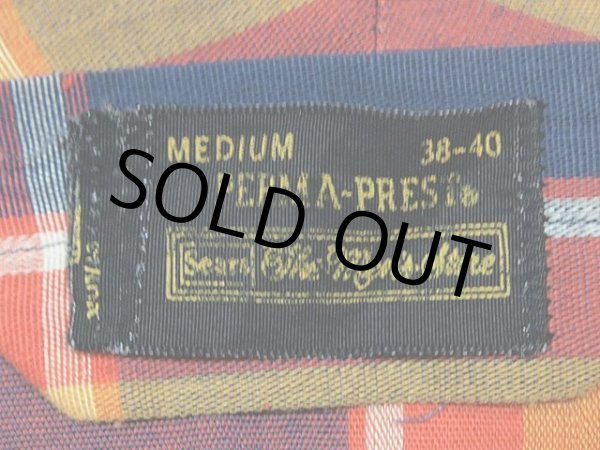 画像5: 1970s【Sears】チェックガウン (5)