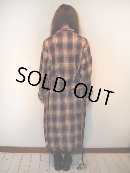 画像3: 1960s【TOWNCRAFT】チェックガウン (3)