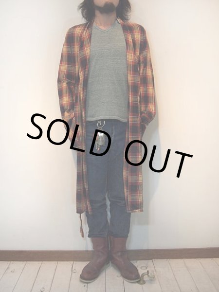 画像4: 1960s【TOWNCRAFT】チェックガウン (4)