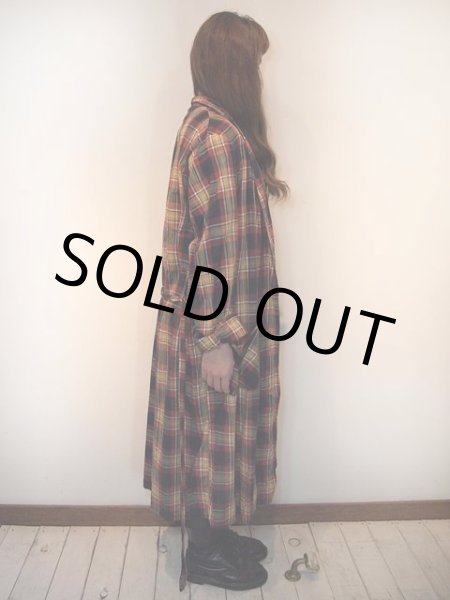 画像2: 1960s【TOWNCRAFT】チェックガウン (2)