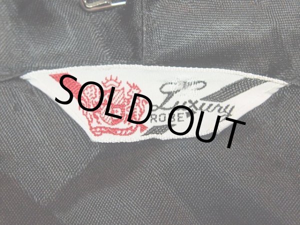 画像5: 1960s総柄サテンガウン (5)