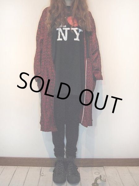 画像2: 1960s総柄サテンガウン (2)