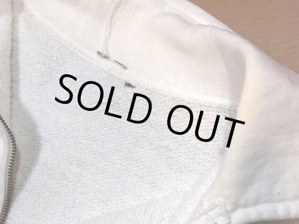 画像3: SALE!! 1950sハーフZIP染込みプリントスウェット (3)