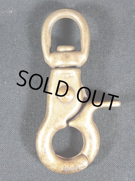 画像2: ビンテージ真鍮製キーフック(小) (2)