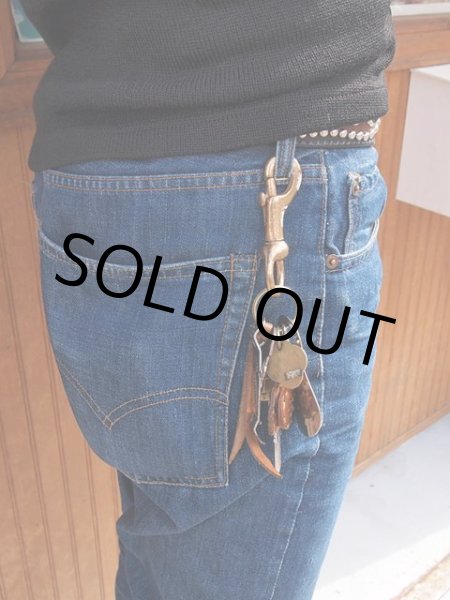 画像5: ビンテージ真鍮製キーフック(中) (5)