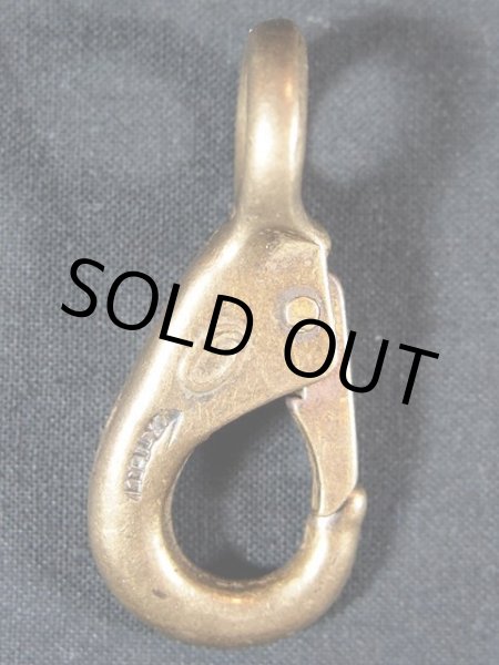 画像2: ビンテージ真鍮製キーフック(小) (2)