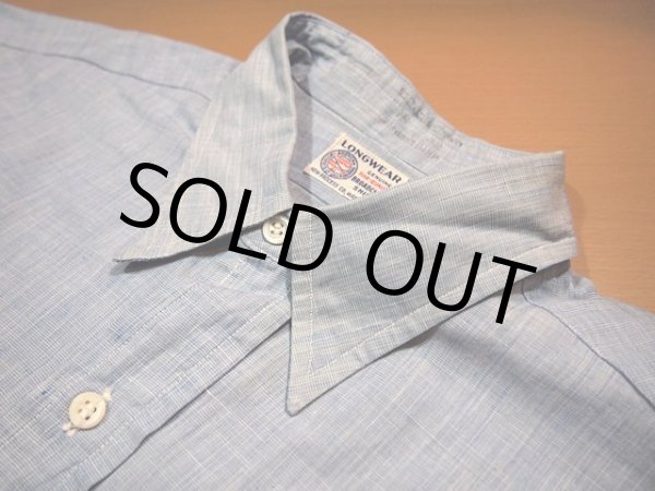 画像4: 1940s【LONGWEAR】マチ付きシャツ (4)
