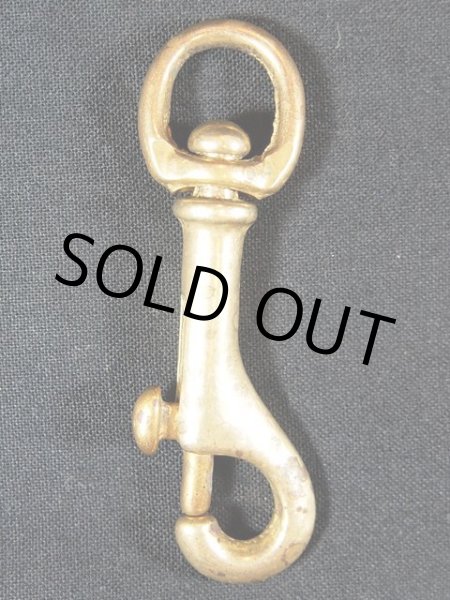 画像2: ビンテージ真鍮製キーフック(小) (2)