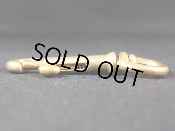 画像4: ビンテージ真鍮製キーフック(小) (4)