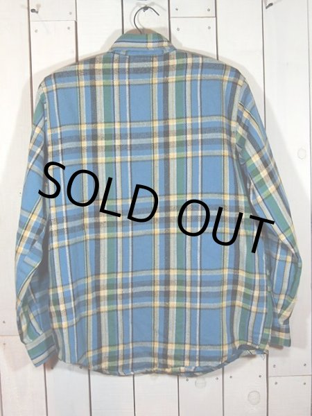 画像2: 1970s【BIGMIKE】ヘビーネルシャツ (2)