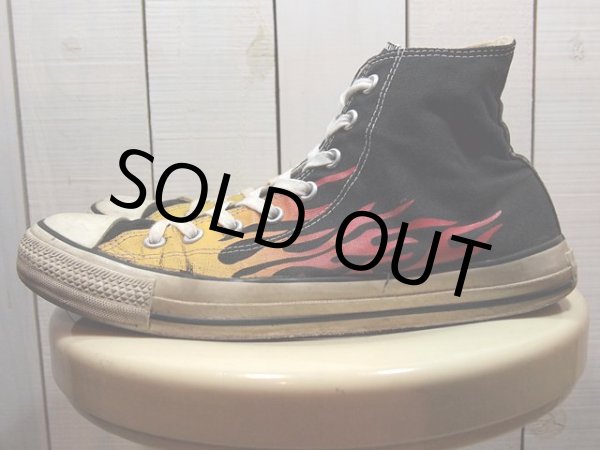 画像5: 【CONVERSE ALLSTAR】ファイヤーパターンHi　10 (5)