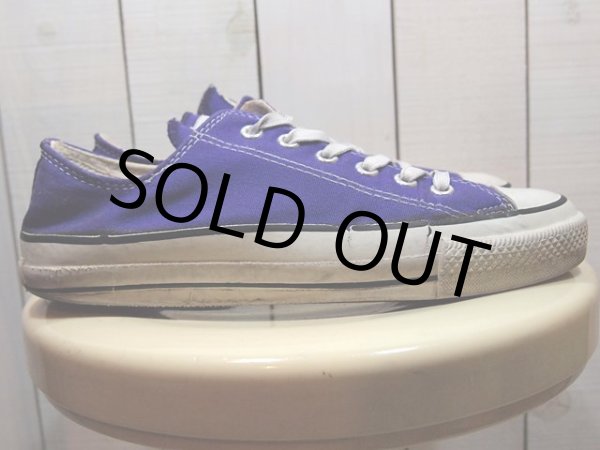 画像3: 1980s【CONVERSE ALLSTAR】パープルLo　7 1/2 (3)