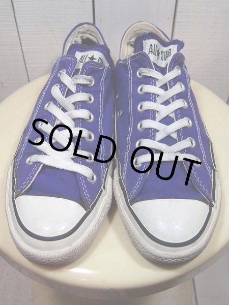 画像2: 1980s【CONVERSE ALLSTAR】パープルLo　7 1/2 (2)