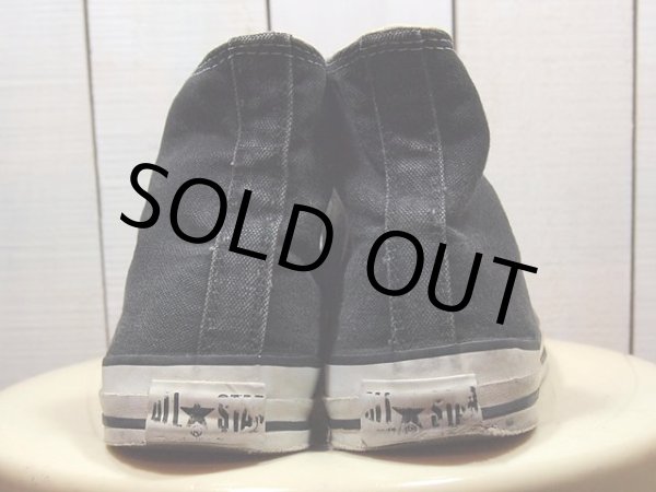 画像4: 1990sUSA製【CONVERSE ALLSTAR】ブラックHi　9 1/2 (4)