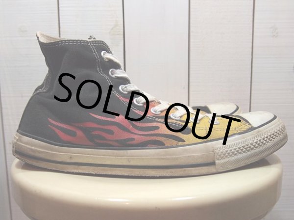 画像3: 【CONVERSE ALLSTAR】ファイヤーパターンHi　10 (3)