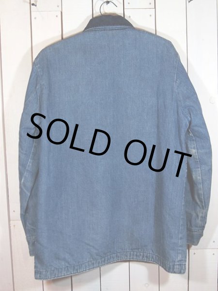 画像2: 1970ｓ【WRANGLER】ブランケット付デニムカバーオール (2)