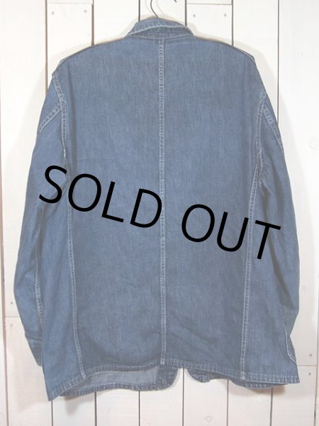 画像2: 1940sWWII2ポケデニムカバーオール (2)