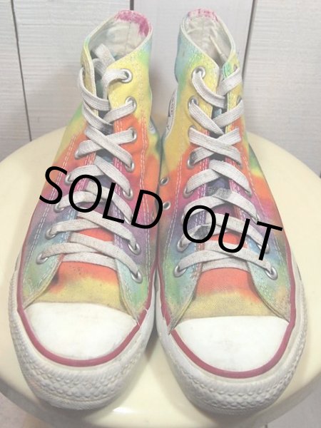 画像2: 1990sUSA製【CONVERSE ALLSTAR】タイダイHi　7 (2)