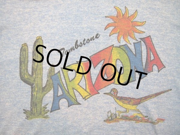 画像5: 1980sアリゾナ杢リンガーTシャツ (5)