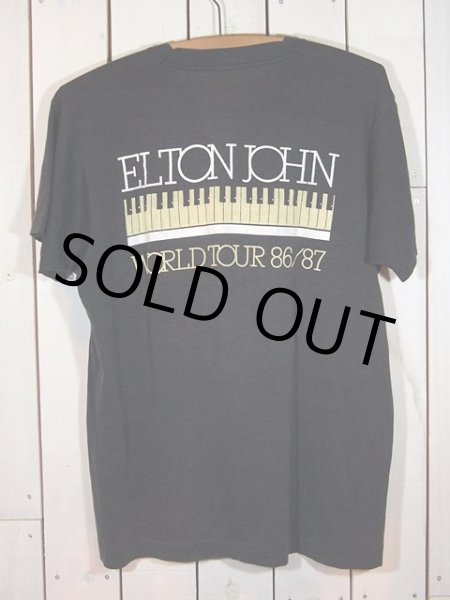 画像3: 1980s?ELTON JOHN?86/87年ツアーTシャツ (3)