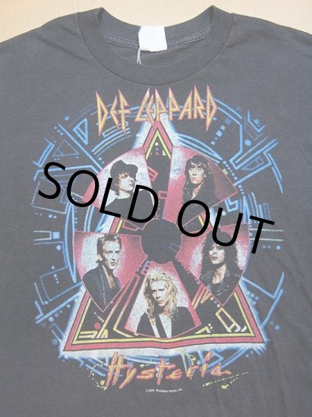 画像3: 1980s〝Def Leppard〟HysteriaバンドTシャツ (3)